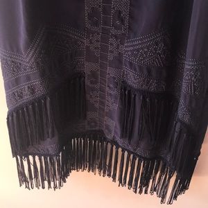 Fringed cocktail dress